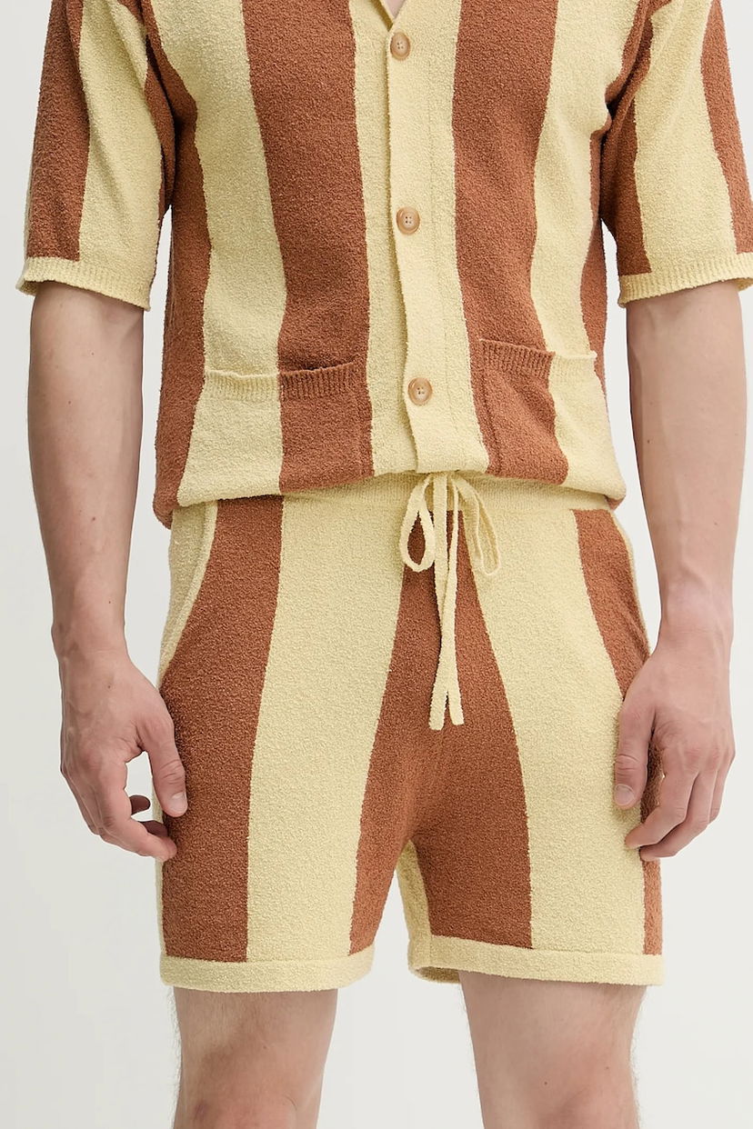 Kratke hlače Nanushka Nanushka Brent Striped Lounge Shorts Višebojno | NM25SSST10811