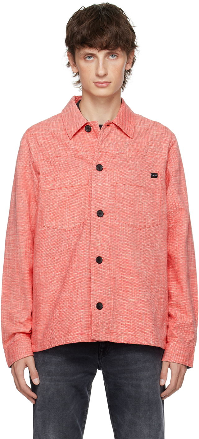 Košulja Paul Smith PS by Paul Smith Pocket Shirt Crvena | M2R-353Y-L21853