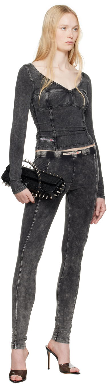 Tajice Diesel Diesel Athena-Dnm Leggings Siva | A17571 0SHAN, 3