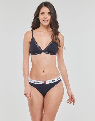 Grudnjak Tommy Hilfiger Triangle bras and Bralettes UNLINED TRIANGLE Crna | UW0UW04242-DW5-NOOS, 1