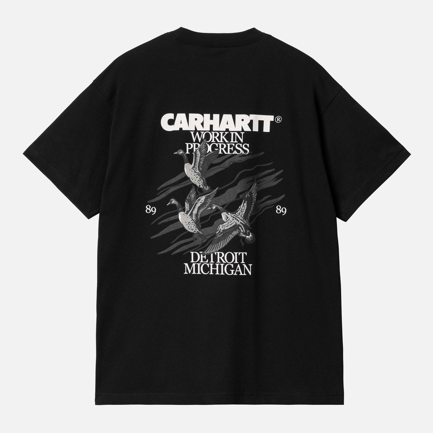 Majica kratkih rukava Carhartt WIP Ducks T-Shirt - Black Crna | I033662-89XX, 0