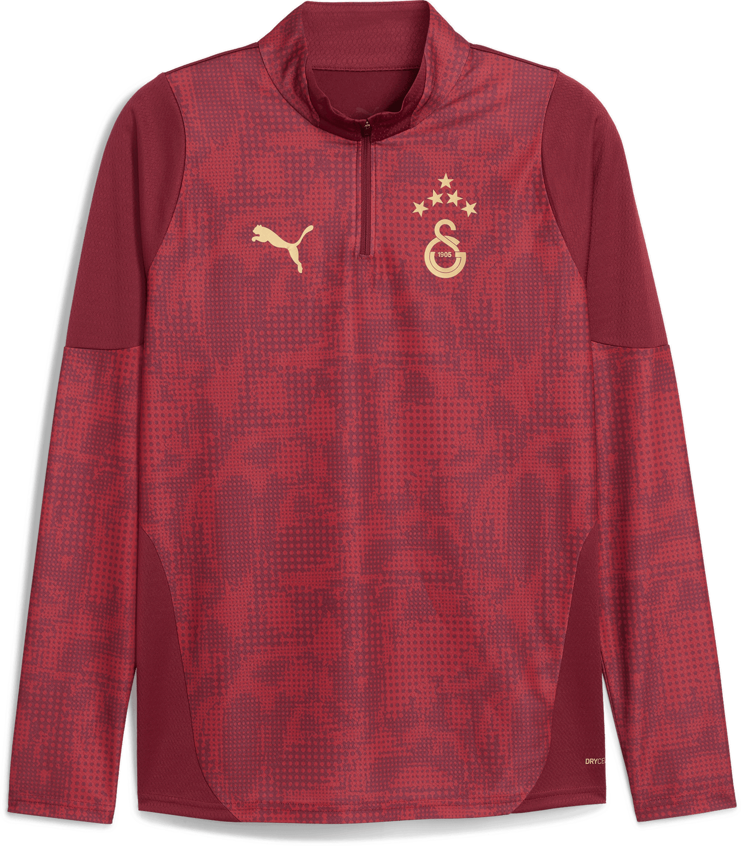 Dukserice Puma Galatasaray SK Training Long-Sleeve 1/4 Zip Top with Star Logo Tamnocrvena | 949103-003, 0