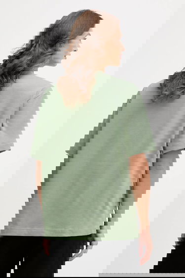 Majica kratkih rukava Lacoste Lacoste T-Shirt Zelena | TH7744, 6