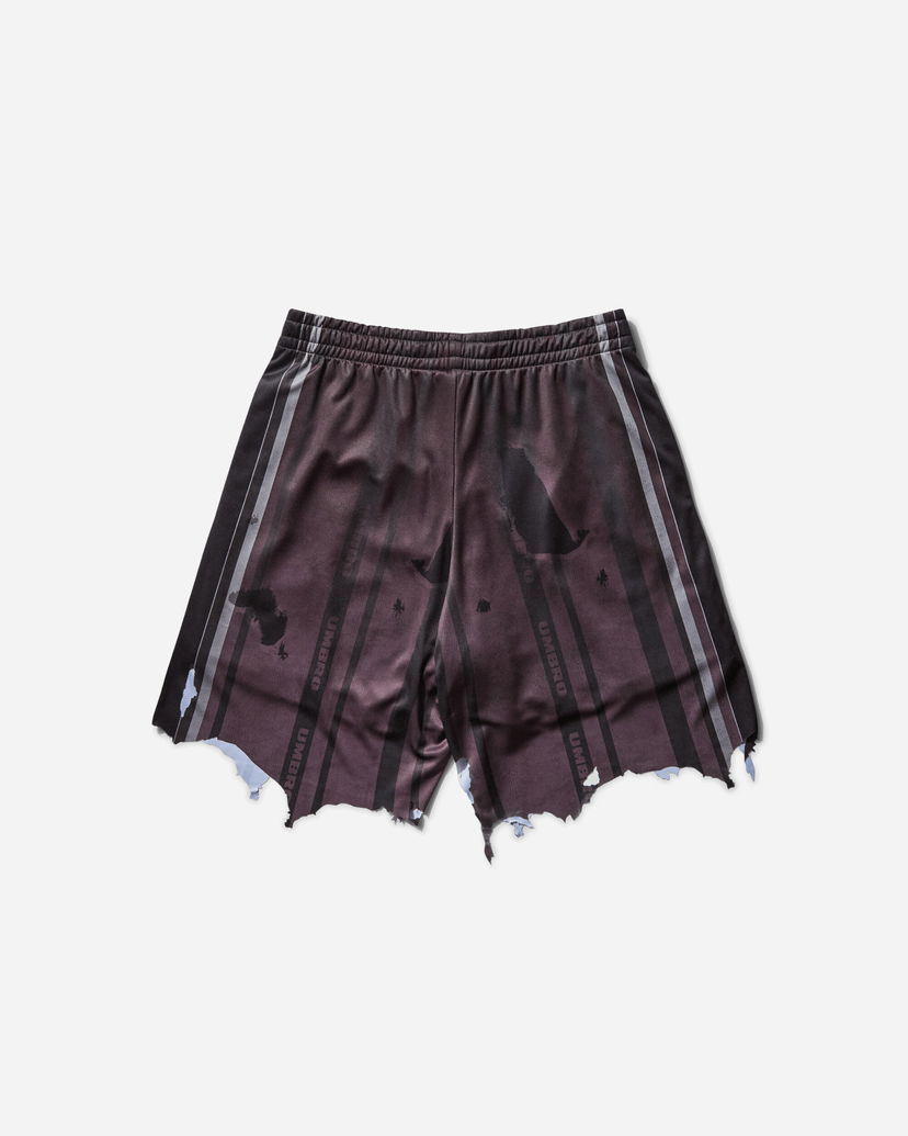 Kratke hlače Umbro Distressed Shorts Smeđa | UBMW0364FA230 PLE0004