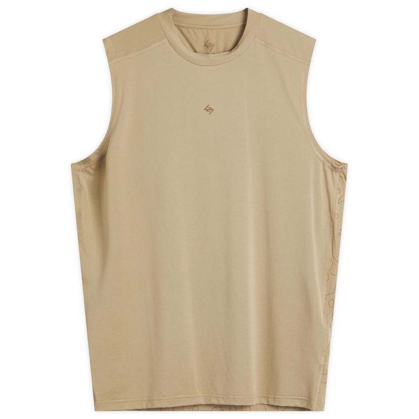 Majica bez rukava Represent Clo 247 Contour Run Tank Top Bež | 247M4163-25