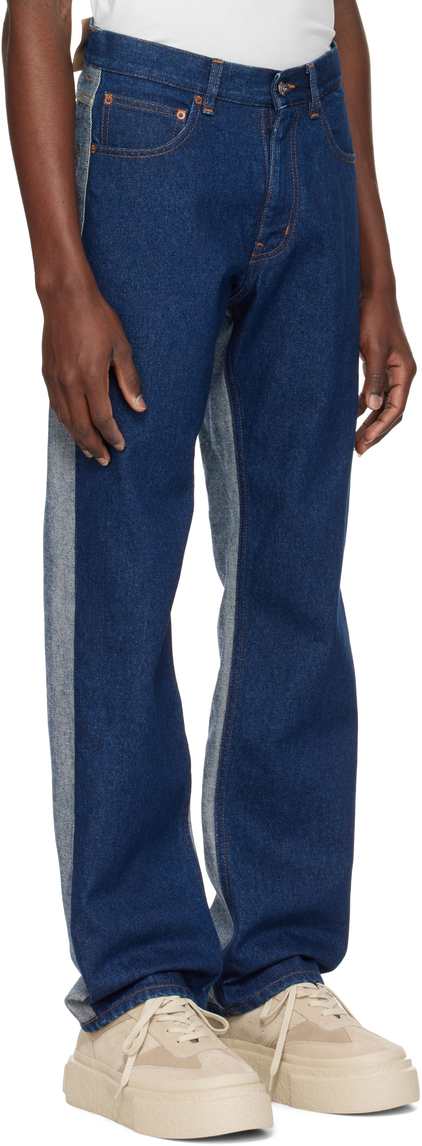 Jeans Maison Margiela MM6 Maison Margiela Five Pocket Jeans Plava | SH0LA0016 M30018, 1
