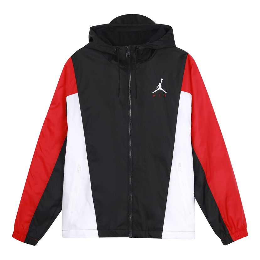 Vjetrovka Jordan Air Jordan Men's Colorblock Woven Windbreaker Crna | DQ8642-010