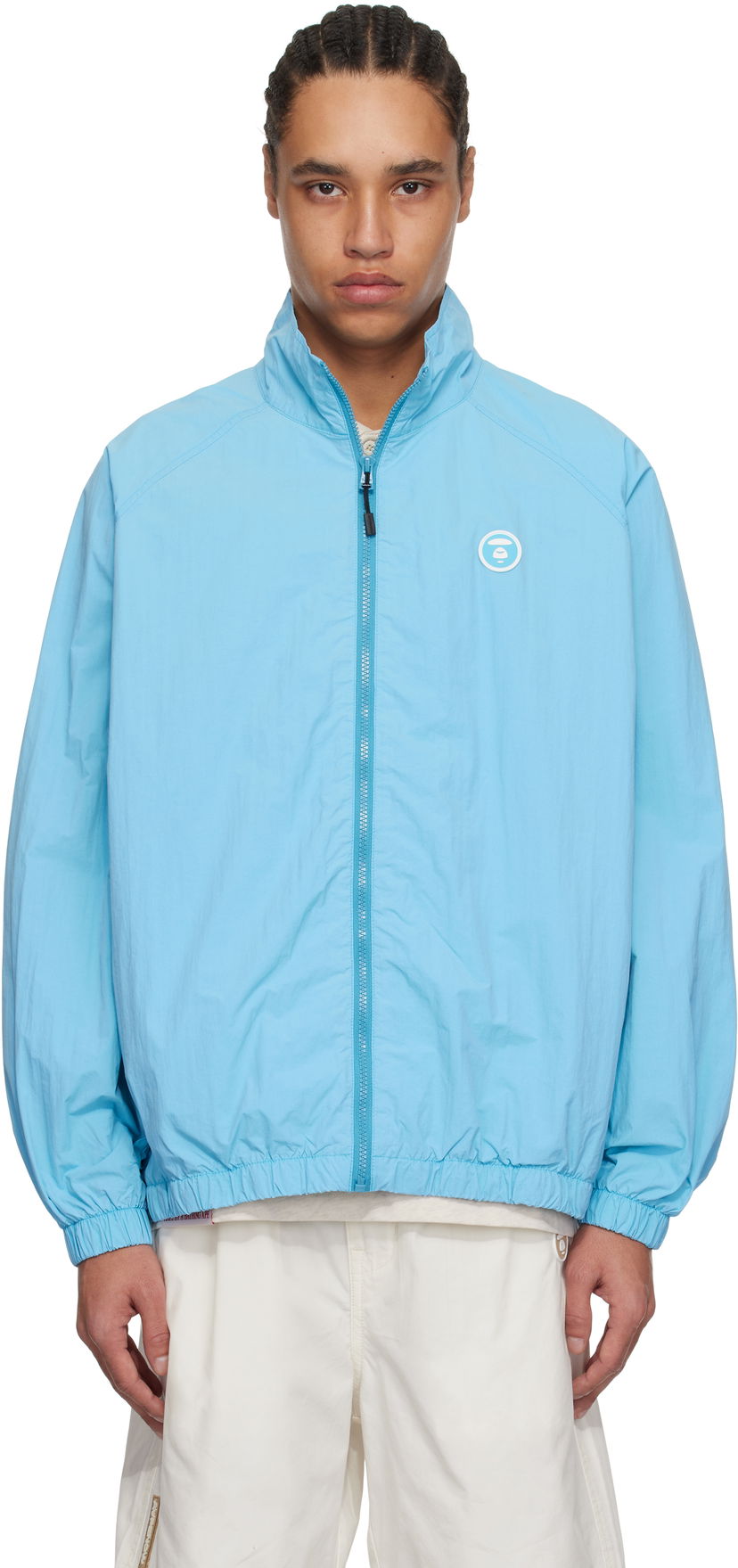 Vjetrovka AAPE by A Bathing Ape AAPE by A Bathing Ape 'AAPE Now' Lightweight Jacket Plava | AAPLJM7703XXNBLL
