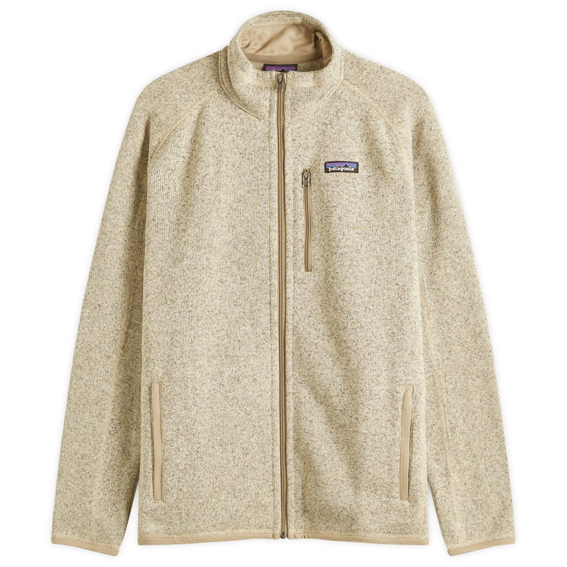 Džemper Patagonia Men's Better Sweater Fleece Jacket, Size Large Bež | 25528-PLCN