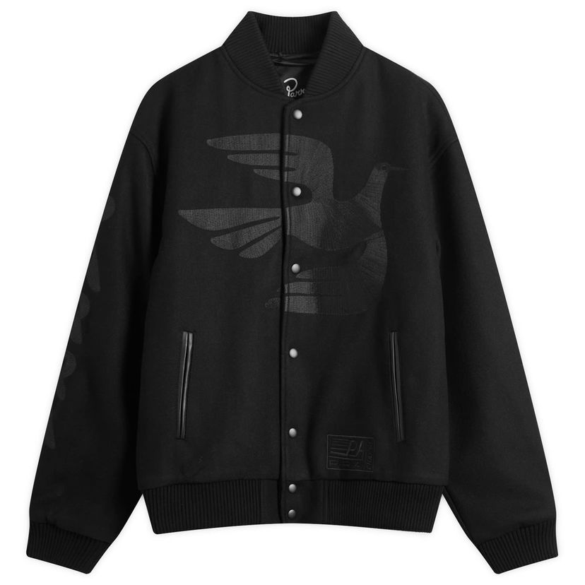 Jakna By Parra Not Movie Quality Varsity Jacket Crna | 54365-BLK