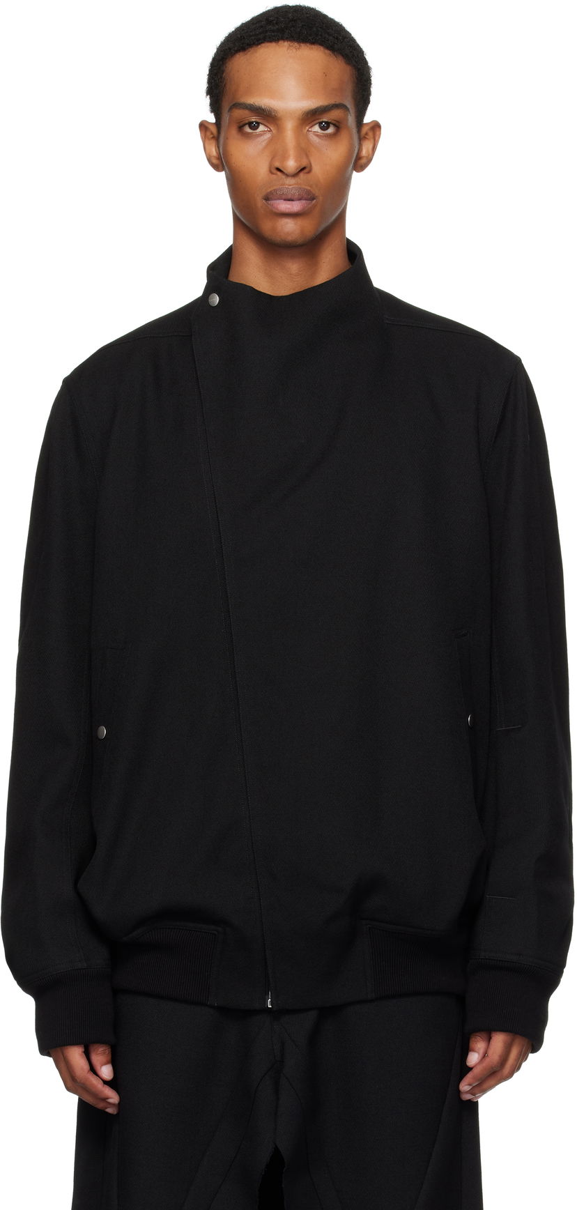 Jakna Rick Owens Rick Owens Concordians Flight Jacket Crna | RU02E1760 WD