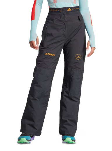 Hlače i traperice adidas Performance by Stella McCartney by Stella McCartney x Terrex TrueNature Two-Layer Insulated Crna | IP1363