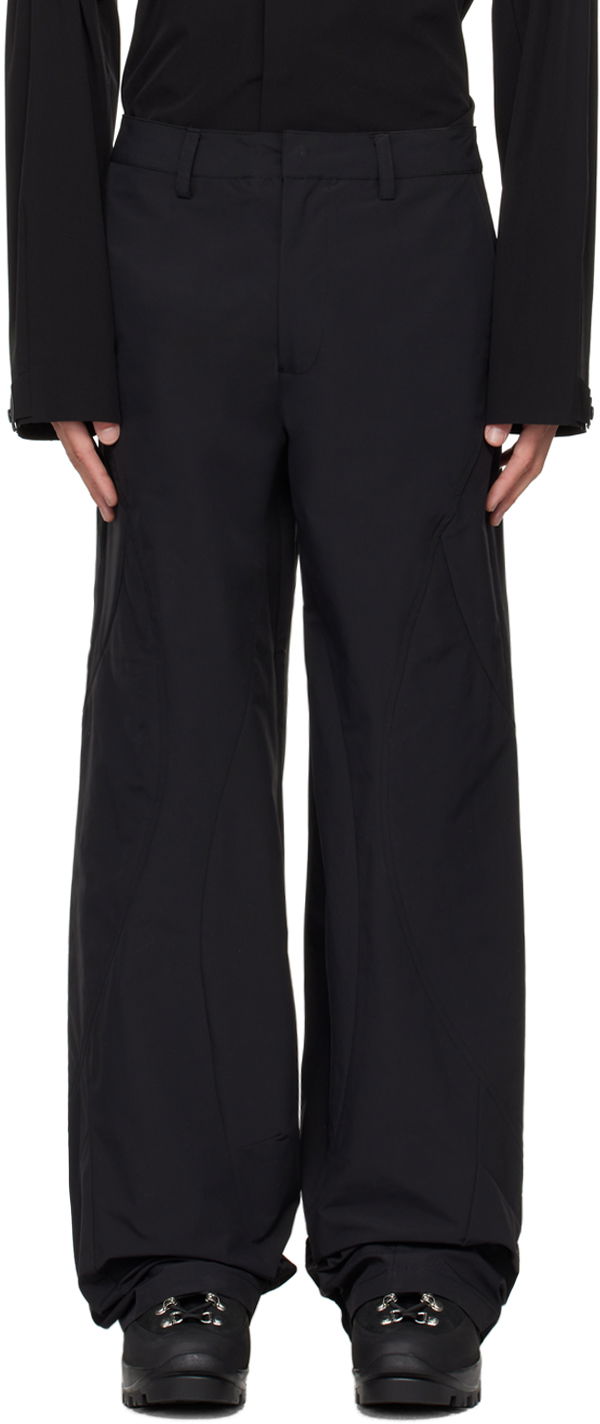 Hlače HELIOT EMIL Padded Technical Cargo Pants Crna | PREAW24_M_10_170_BLK01