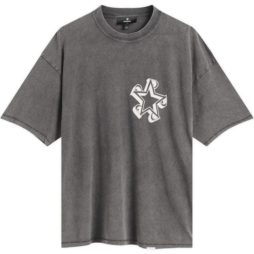 Majica kratkih rukava Represent Clo Initial Star T-Shirt, Size X-Small Siva | MLM100172-47