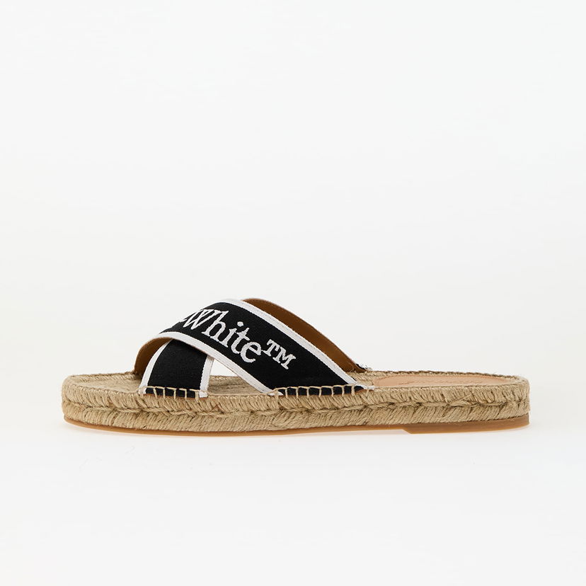 Tenisice i cipele Off-White Off-White Criss Cross Espadrilles Crna | OWIB016S25FAB0011001