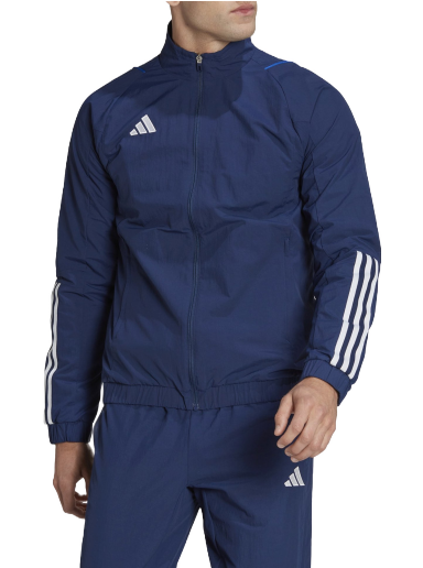 Vjetrovka adidas Performance Tiro 23 Presentation Jacket Tamnoplava | hk8046