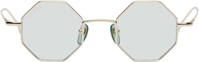 Sunčane naočale Gucci Gucci Octangular Sunglasses Metalik | GG1814S-004