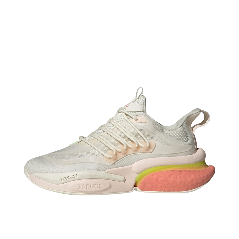 Tenisice i cipele adidas Performance Alphaboost V1 Off White Wonder Clay Lucid Lemon (Women's) Siva | IE9730