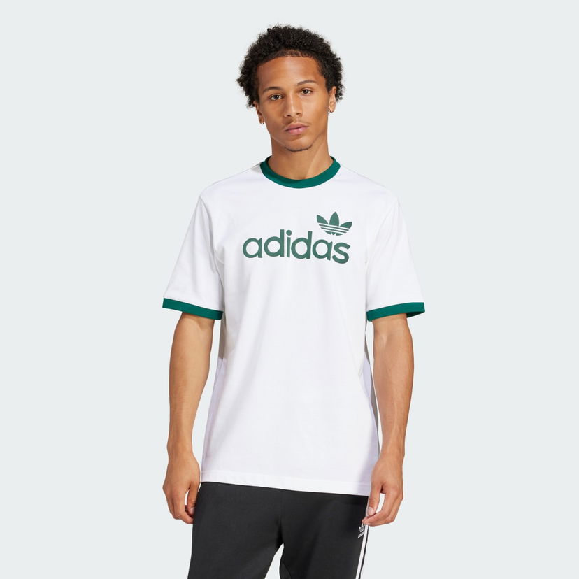Majica kratkih rukava adidas Performance Classics Trefoil Ringer Tee Bijela | JC8371