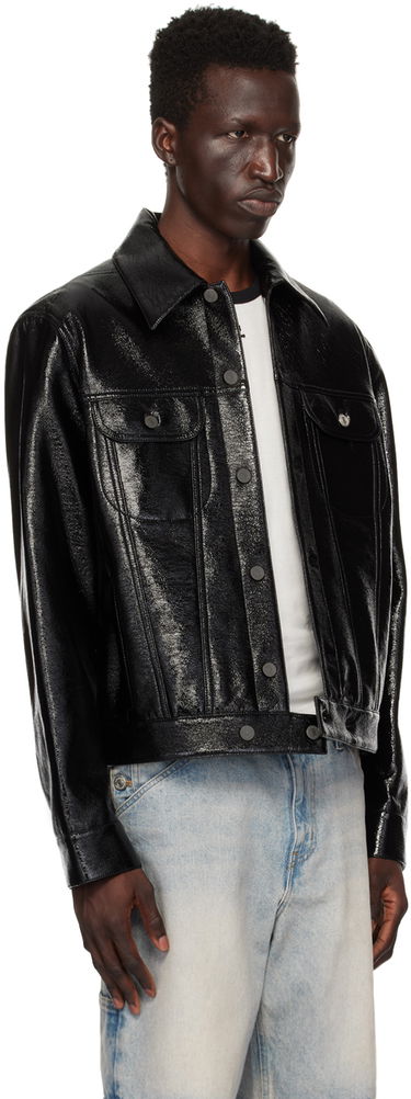 Jakna Courrèges Courrèges Trucker Jacket Crna | VESCBL063VY0014, 1