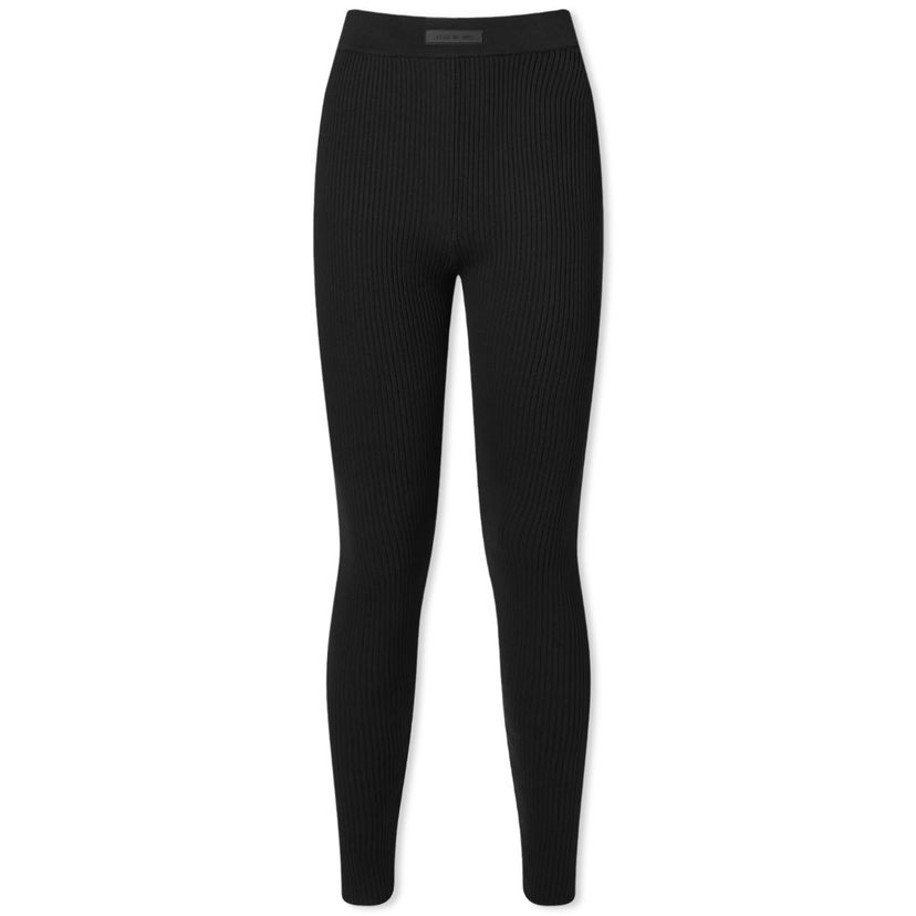Tajice Fear of God Essentials Knit Leggings Crna | 192SP235350FW