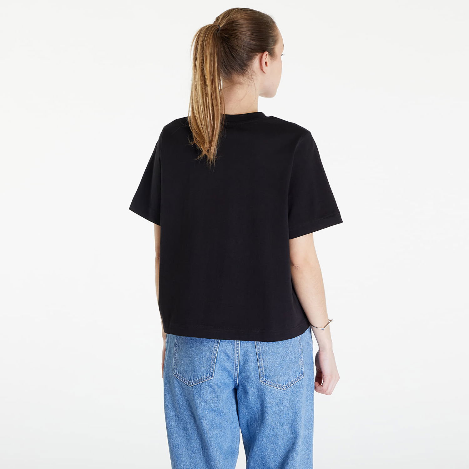 Majica kratkih rukava Queens Essential T-Shirt With Tonal Print 5-Pack Multicolour Crna | QNS_015, 1