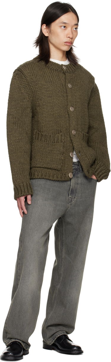 Džemper OUR LEGACY OUR LEGACY Over Cardigan Zelena | M4253OO, 3