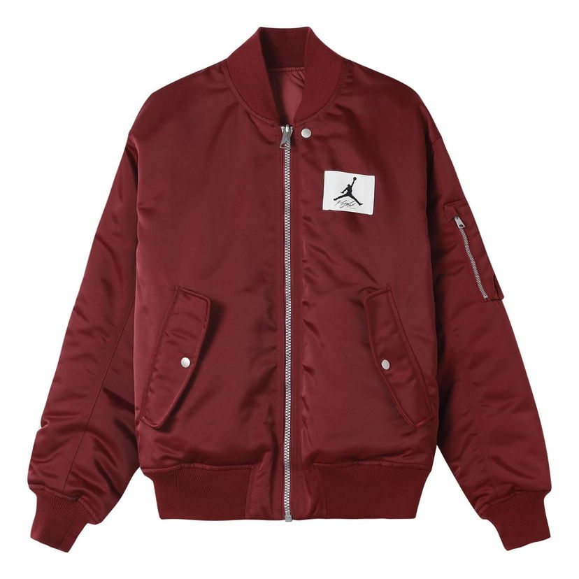 Bomber jakna Jordan Jordan Essentials Statement Jacket Tamnocrvena | DQ7345-680