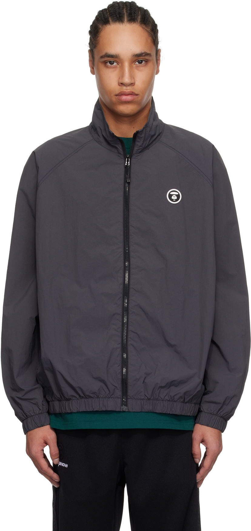Vjetrovka AAPE by A Bathing Ape AAPE by A Bathing Ape 'AAPE Now' Lightweight Jacket Siva | AAPLJM7703XXNBKL