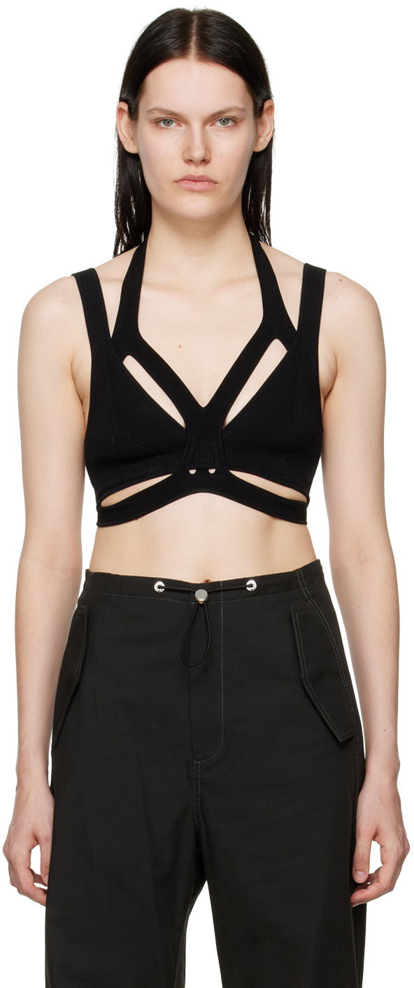 Grudnjak Dion Lee Interlink Tank Top Crna | A7658R23