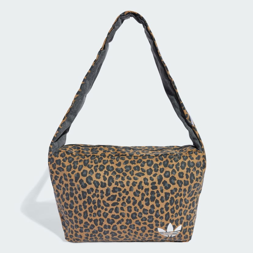 Torba za rame adidas Performance Leopard Print Shoulder Bag Smeđa | JX3200