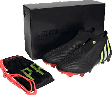 Tenisice i cipele adidas Performance PREDATOR EDGE+ FG Crna | gw1043, 4