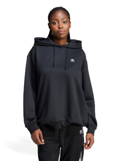 Dukserice adidas Originals Trefoil Oversized Hoodie Crna | IU2409