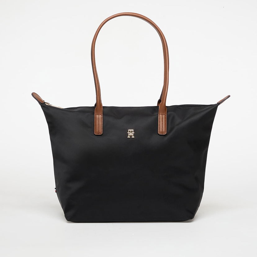 Tote bag Tommy Hilfiger Popette Tote Crna | AW0AW17711-BDS