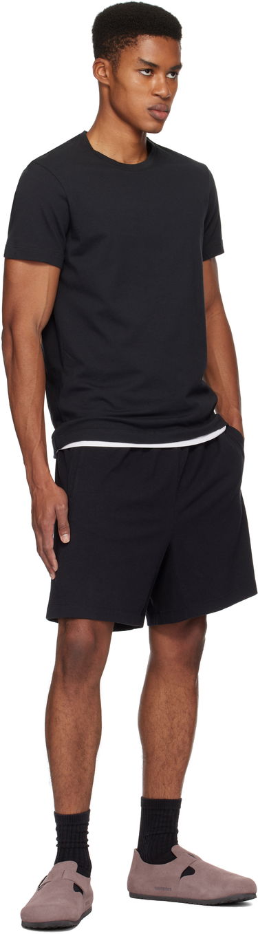 Majica kratkih rukava SKIMS Classic Cotton T-Shirt Crna | TP-TSH-5701M, 3