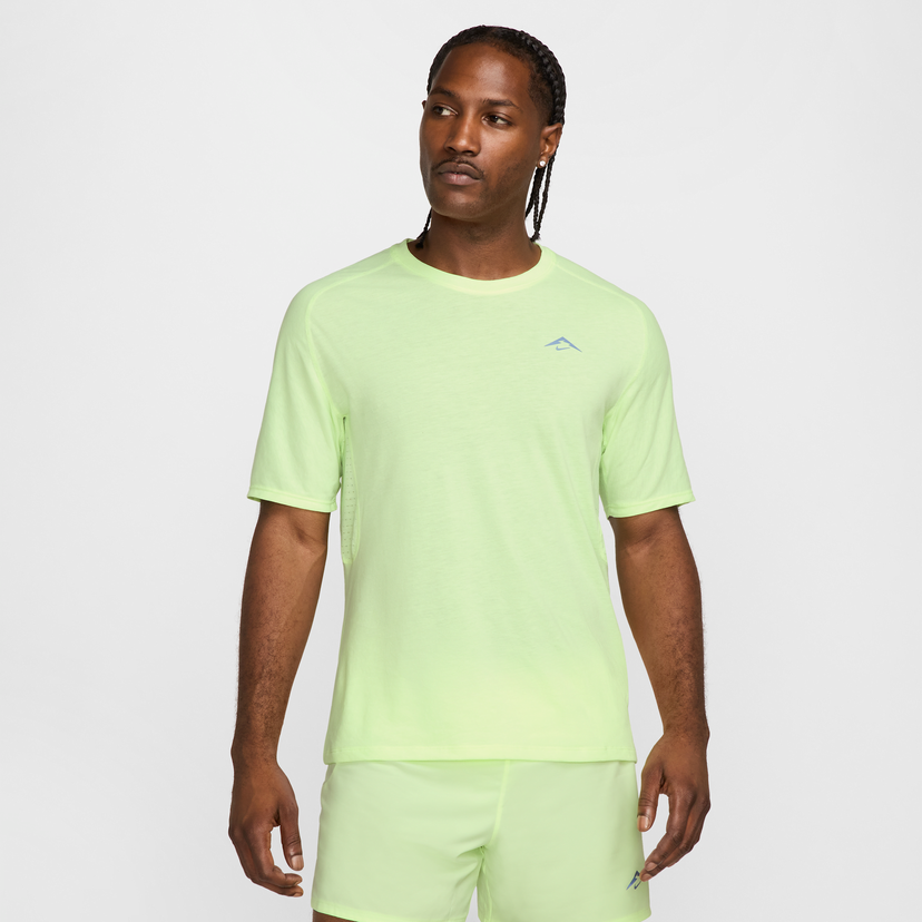 Majica kratkih rukava Nike Solar Chase Dri-FIT Short Sleeve Running T-Shirt Zelena | HJ3580-701
