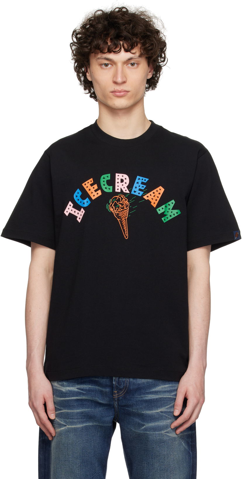 Majica kratkih rukava BBC IceCream ICECREAM 'Icecream Cone' T-Shirt Crna | IC25248