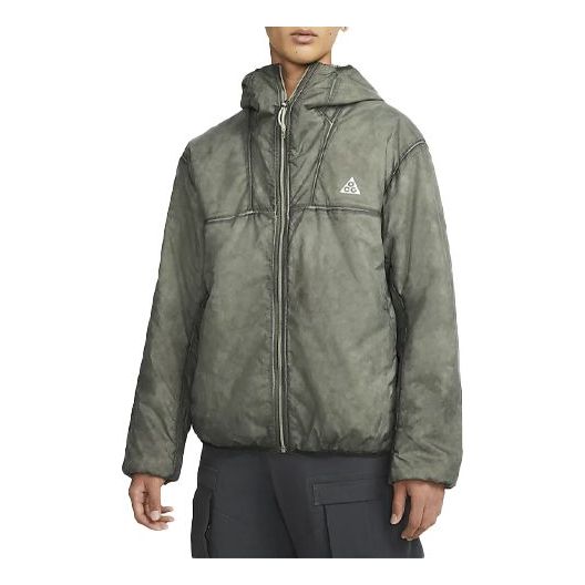 Vjetrovka Nike ACG ACG Therma-FIT ADV Rope De Dope Hooded Jacket Zelena | DJ1257-320