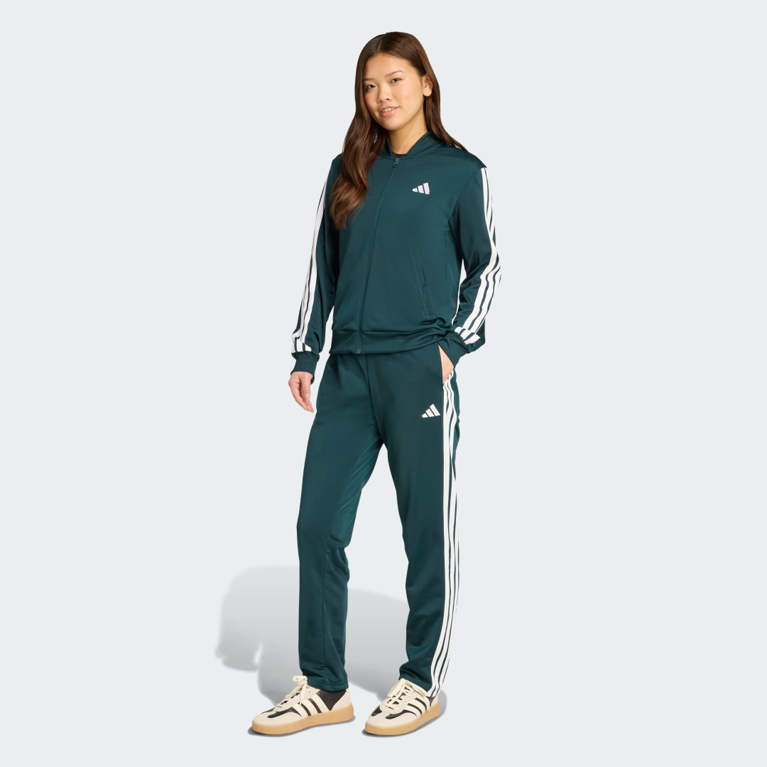 Trenerka adidas Performance Essentials 3-Stripes Track Suit Zelena | JX0505, 0