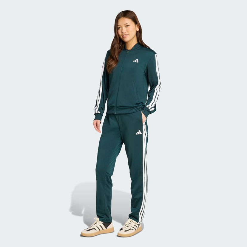 Trenerka adidas Performance Essentials 3-Stripes Track Suit Zelena | JX0505