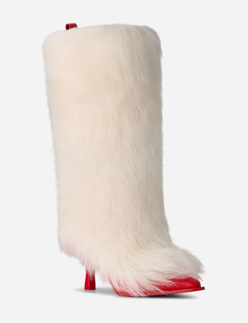 Tenisice i cipele UGG Ambush Fur Heel Boots Bijela | 1176810-WHRD, 1