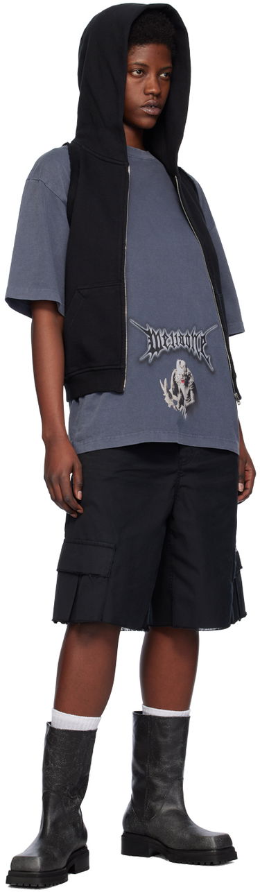 Kratke hlače We11done We11done Cropped Cargo Shorts Crna | WD-DP0-24-344-M-BK, 3