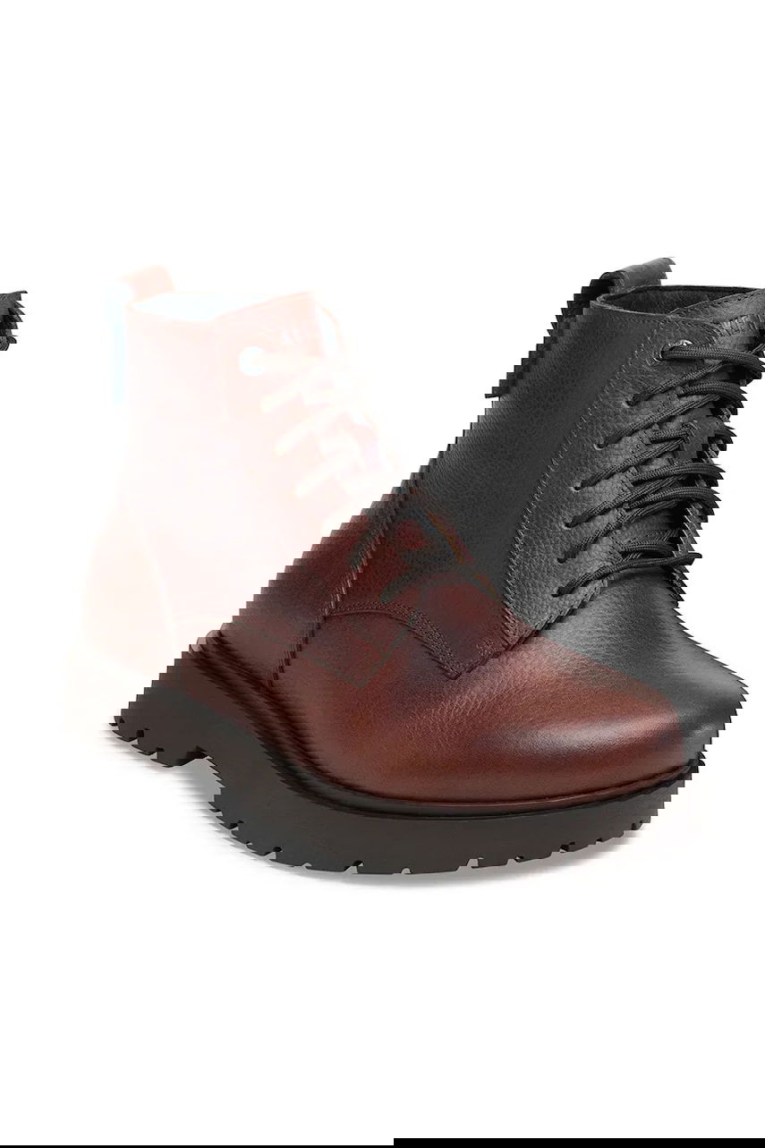 Tenisice i cipele Birkenstock Highwood Lace Mid WP Grain Leather Boots Smeđa | 1030961, 1