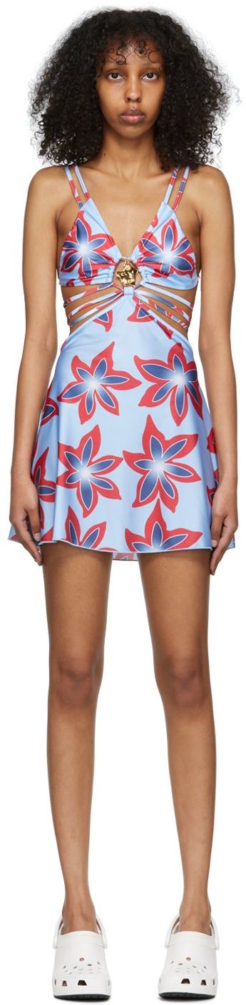 Haljina Chopova Lowena Exclusive Floral Print Mini Dress Višebojno | 9121