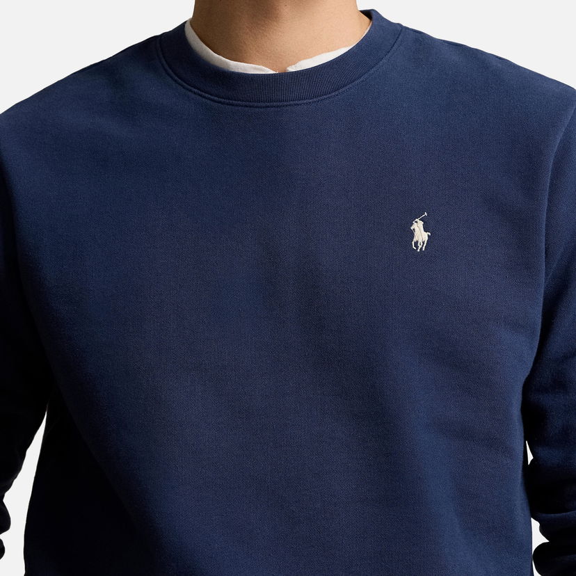 Majica kratkih rukava Polo by Ralph Lauren Polo Ralph Lauren Sweatshirt aus Loopback-Fleece Tamnoplava | 710916689017