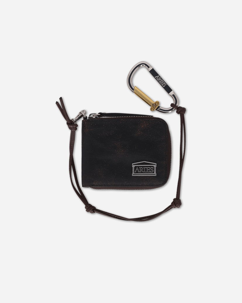 Novčanik Aries Vintage Leather Bobby Wallet Crna | AR1001604 Brown