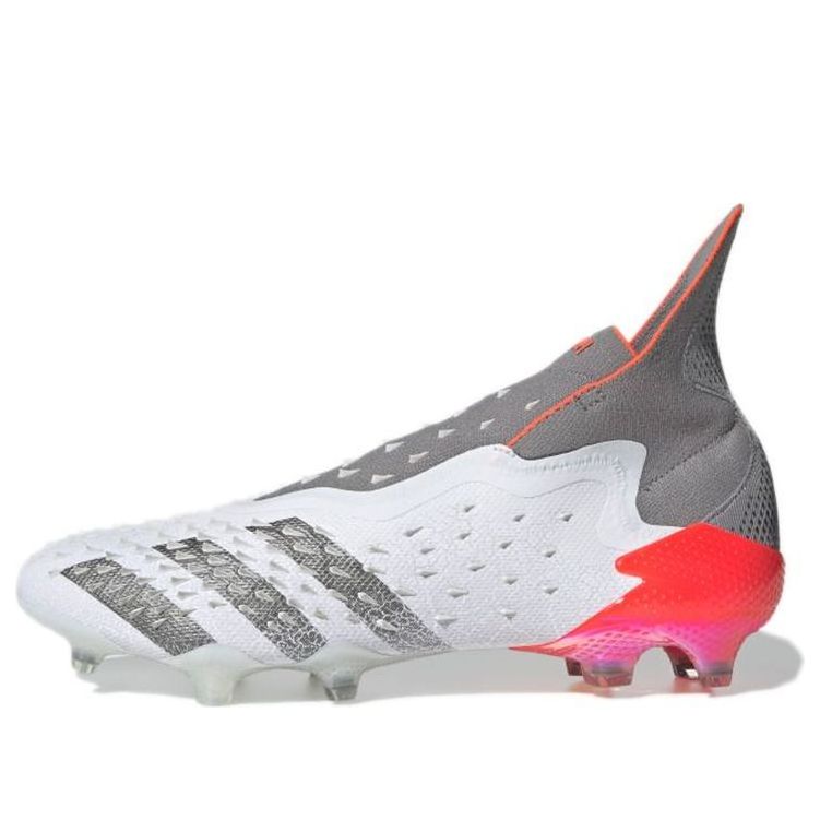 Tenisice i cipele adidas Performance adidas Predator Freak+ FG 'Demonskin - White Solar Red' Bijela | FY6239, 0