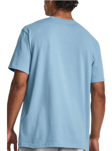 Majica kratkih rukava Under Armour UA Logo EMB Heavyweight Plava | 1373997-490