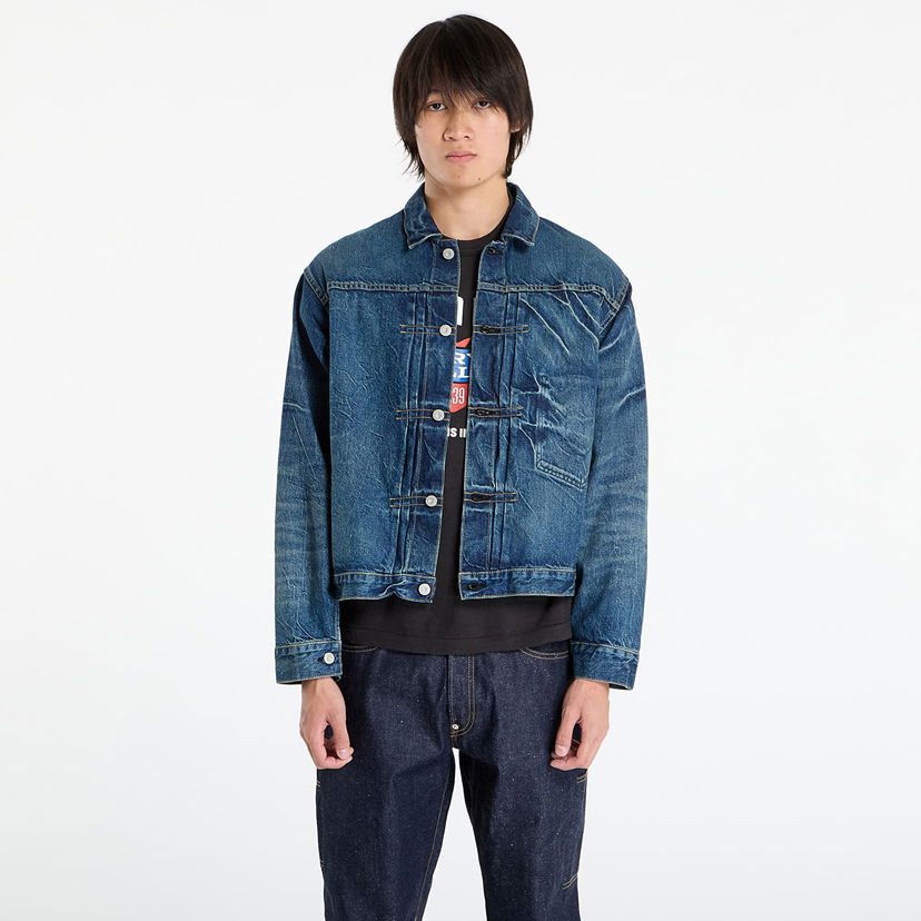 Jakna Human Made HUMAN MADE Denim Work Jacket Plava | HM30JK002IN