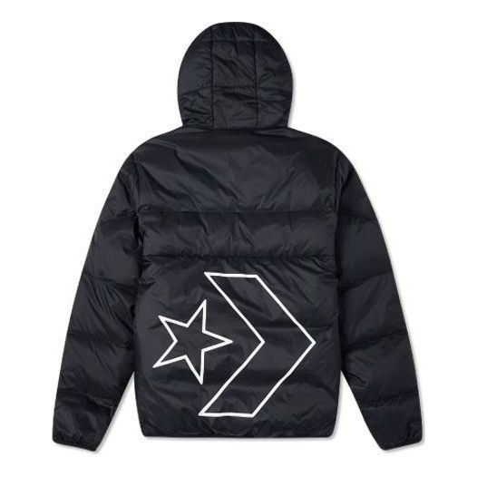 Pernata jakna Converse Classic Casual Warm Down Jacket Crna | 10023695-001